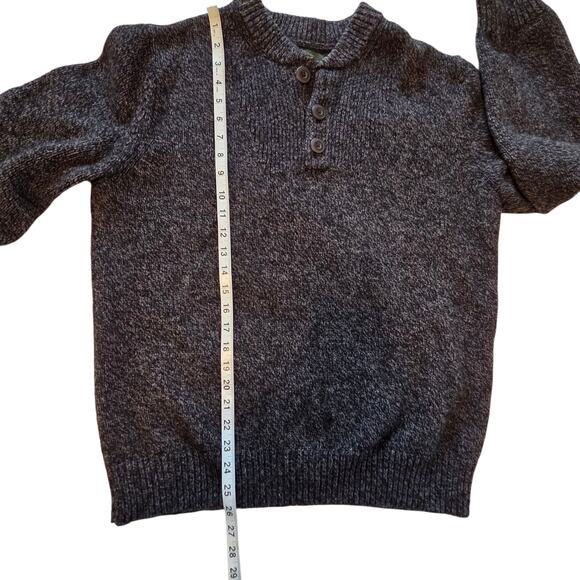 Eddie Bauer Men's Wool Blend Henley Sweater sz Medium - Picture 4 of 7